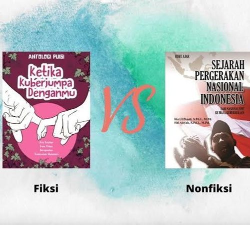 Perbedaan Buku Fiksi dan non Fiksi, buku fiksi, buku non fiksi, contoh buku fiksi, contoh buku non fiksi